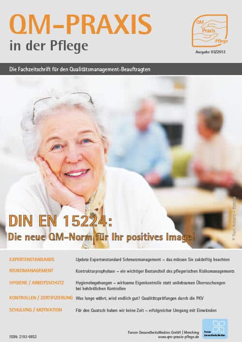 Ausgabe Mär/Apr 2012 DIN 15224:2012 – Entwurf