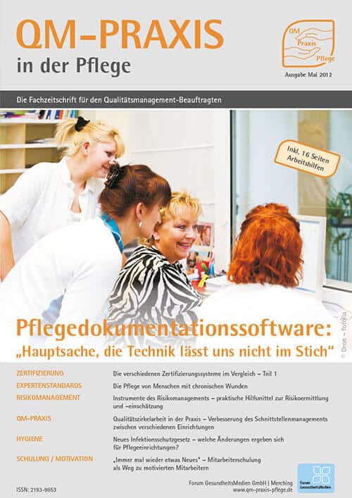 Ausgabe Mai/Jun 2012 Pflegedokumentationssoftware