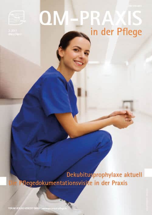 Ausgabe Mär/Apr 2017 Dekubitusprophylaxe Pflegedokumentationsvisite